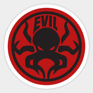 Evil Octopus Sticker